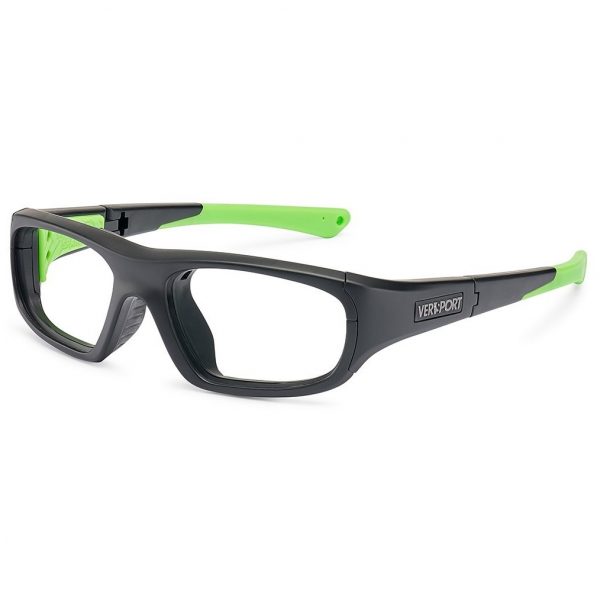 ZEUS DTS NEGRO MATE VERDE
