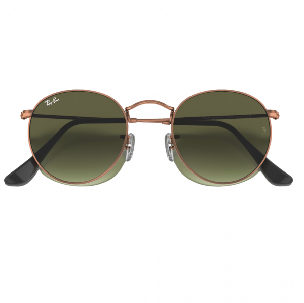 rayban round metal