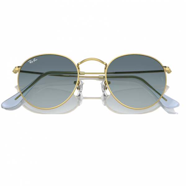 rayban round metal