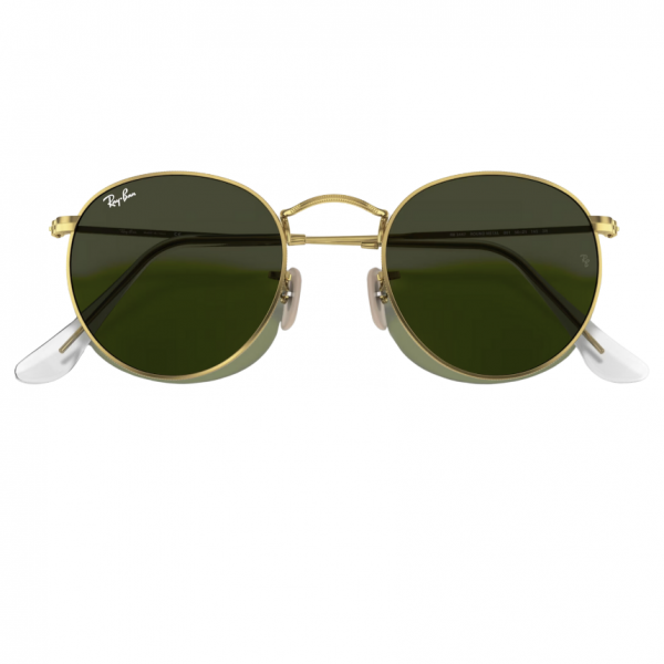 rayban round metal