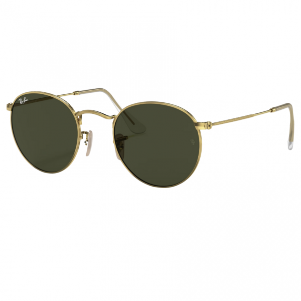 rayban round metal