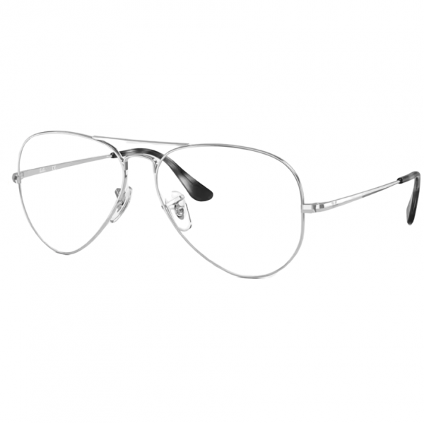 rayban aviator plata lado